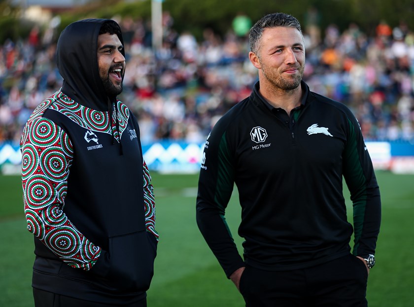 Sam Burgess has transitioned into coaching since retiring in 2019