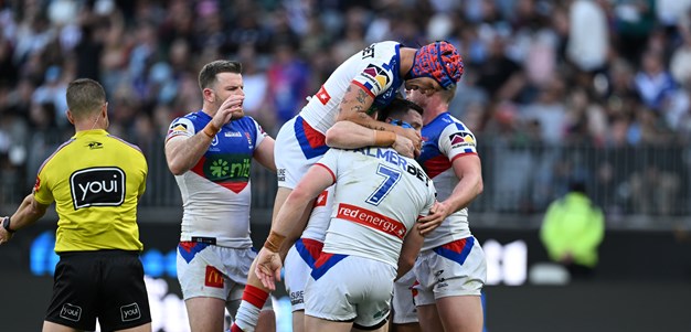 Ponga fires Knights to victory in Perth shootout