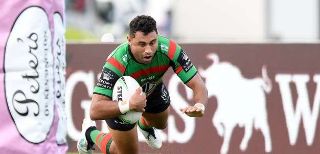 Johnston double helps Rabbitohs squeak past Dragons in Cairns