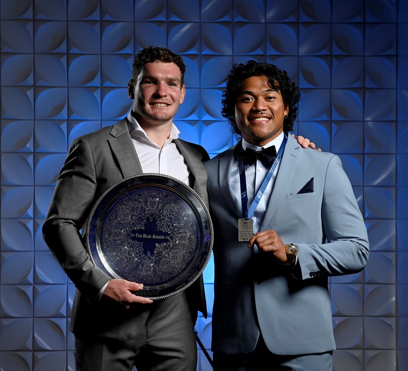 Liam Martin and Brian To'o received the top awards for NSW's 2023 Origin campaign
