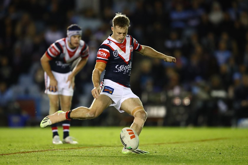 Sam Walker overcame an ankle injury to land the winning field against the Sharks
