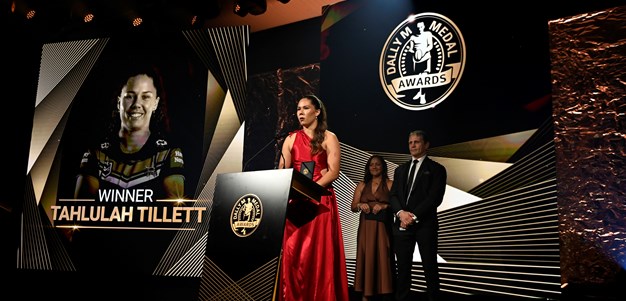 Latrell Mitchell and TahlulahTillett crowned Man and Woman of the Year