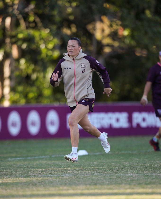 Hunt has trained throughout her treatment in the last 18 months.