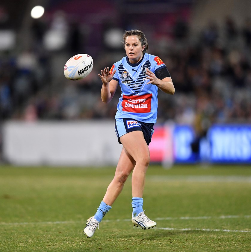 Rachael Pearson will be looking to retain her NSW jersey in June.