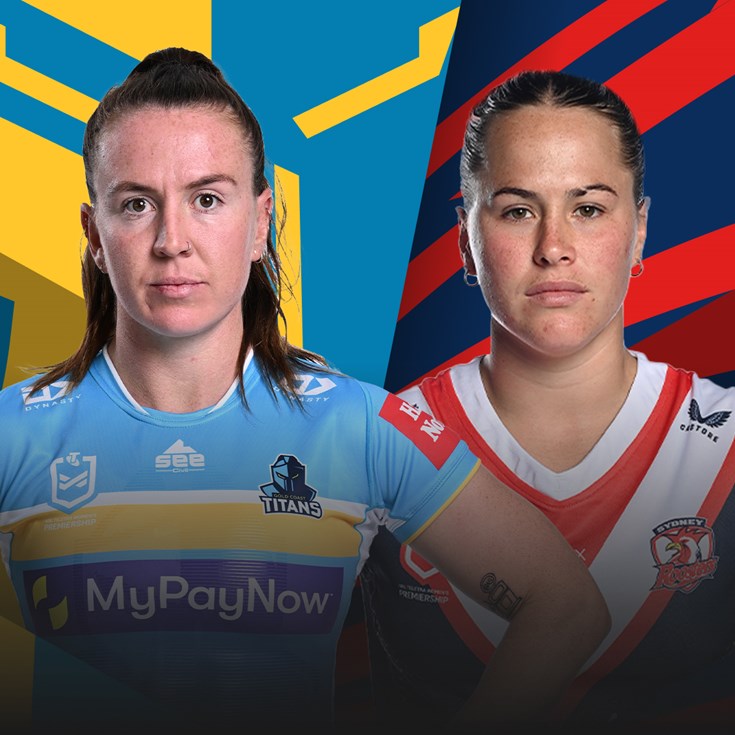 Titans v Roosters: Chapman, Jorgensen out; Hill-Moana a late boost