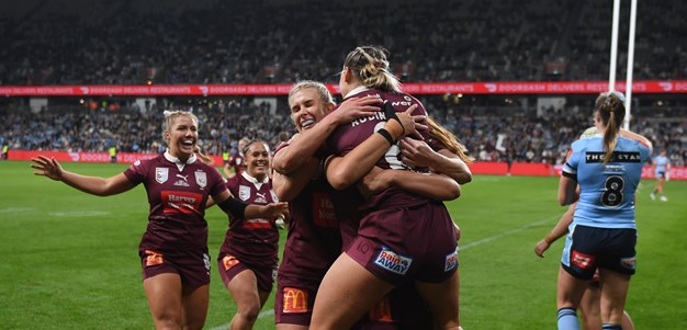 Queensland backs fire in opening win of women's Origin