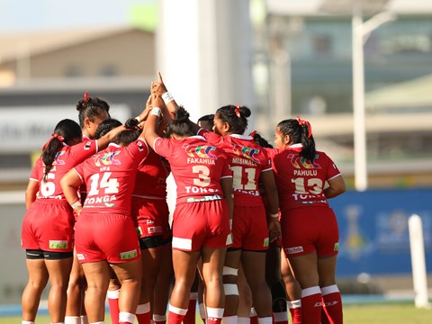 The Tonga women's squad comprised 10 players from the island nation
