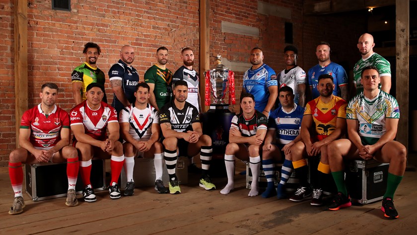 153 NRL players represented 13 nations at last year's World Cup