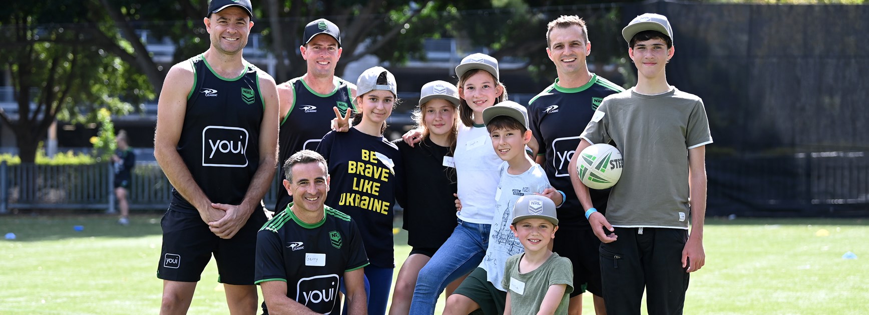 ANZAC values: NRL referees reach out to Ukrainian refugees