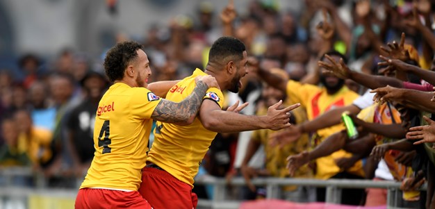 Nene scores four as Kumuls crush Cook Islands