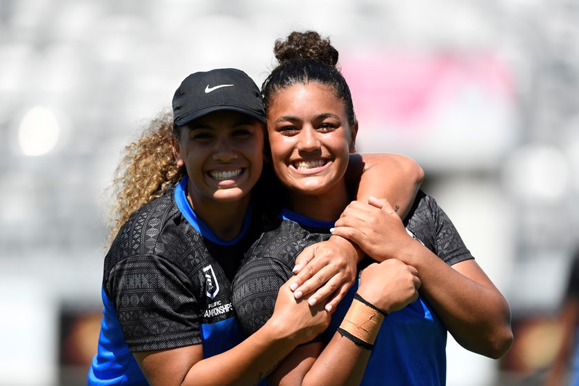 Sisters Teaghan Hartigan and Ebony Laing will represent Fiji together for the first time