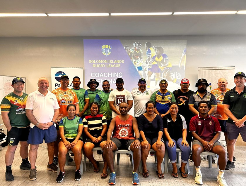 A coaching course was held at the Solomon Islands Institute of Sport