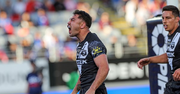 International, Pacific Championships 2023, New Zealand Kiwis v Toa Samoa, Jahrome Hughes, Dylan Brown, Michael Maguire | NRL.com