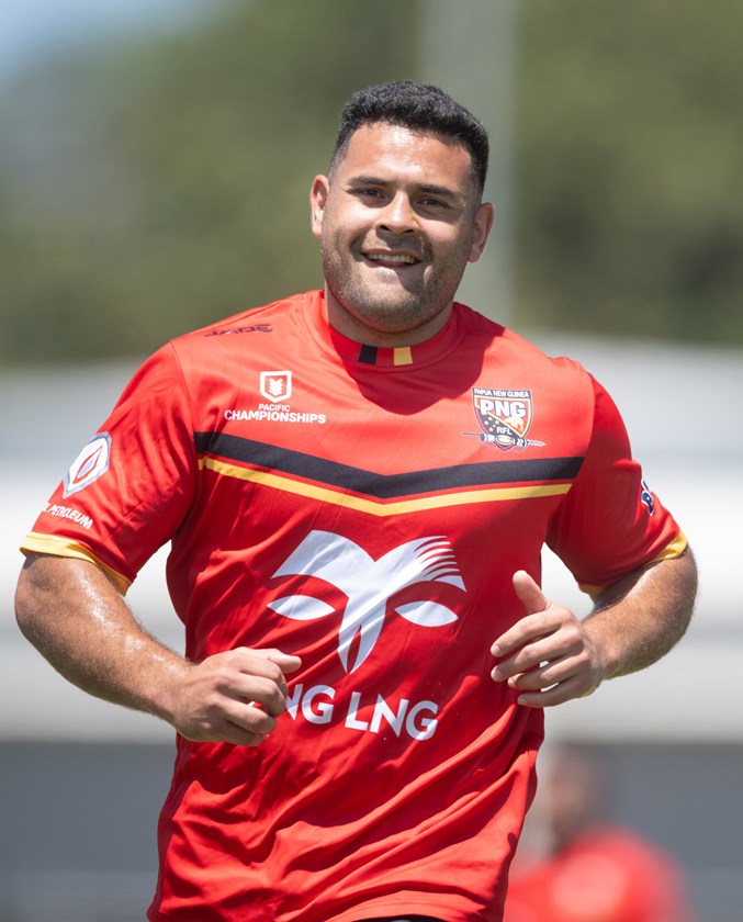 Rhyse Martin has joined the Kumuls squad for this weekend's Pacific Championships Test against Fiji