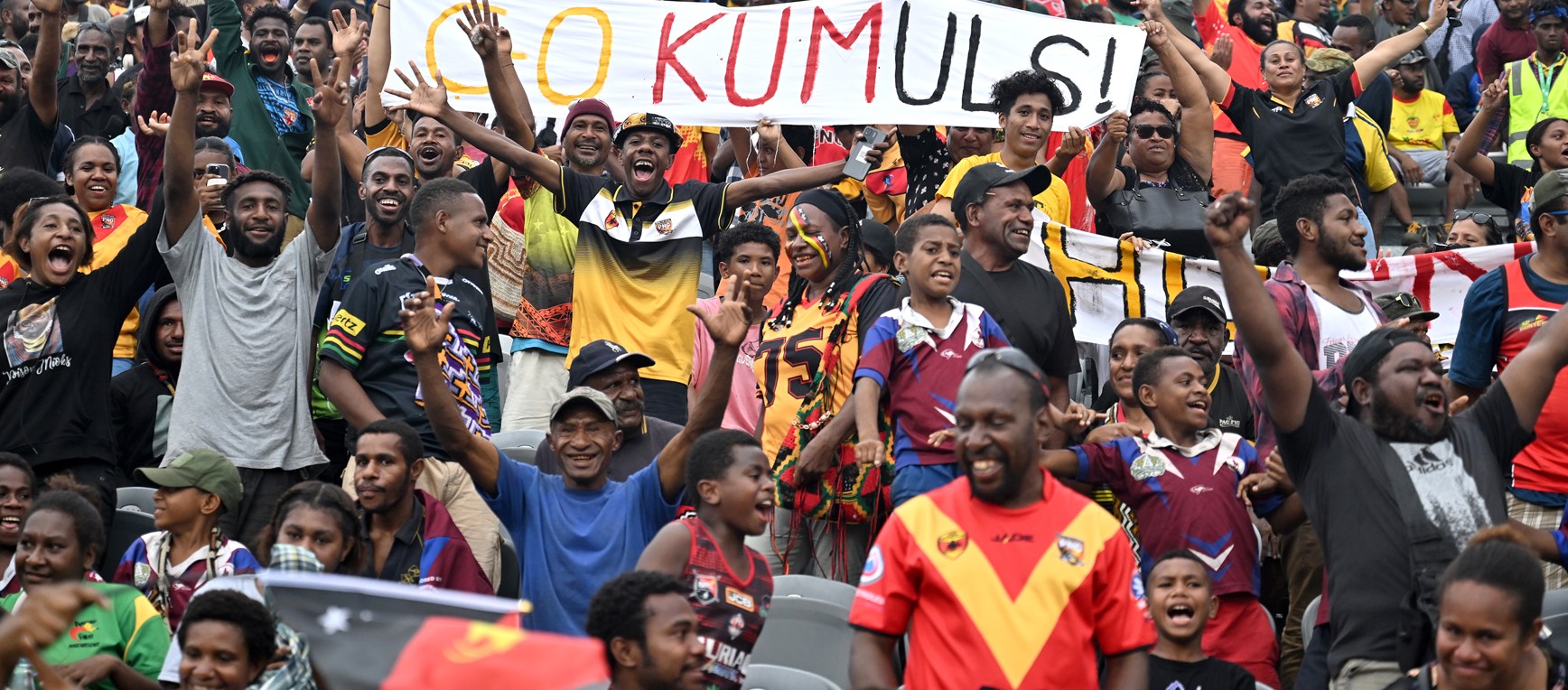 Loud and Proud: Kumuls fans celebrate Pacific Bowl win