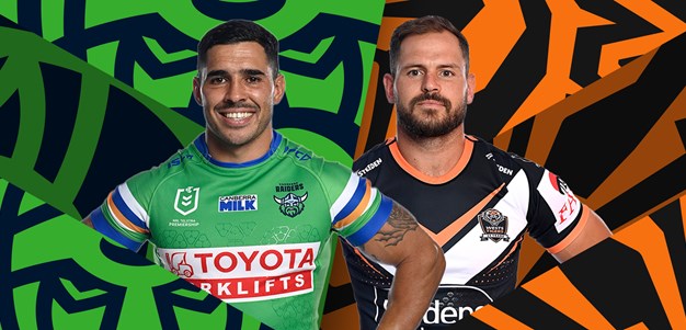Raiders v Wests Tigers: Kris back on deck; Galvin gets his shot