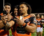 'Our motto is do or die': Wests Tigers celebrate win with new song