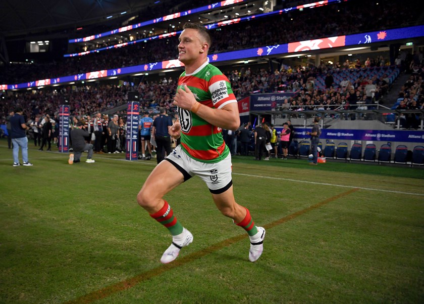 Jack Wighton says he was too excited in his Rabbitohs debut against Sydney Roosters