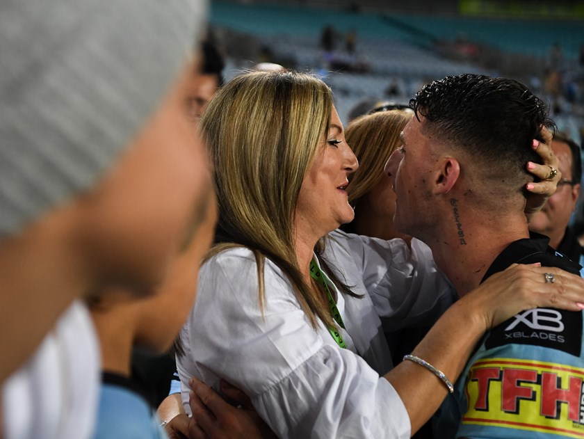 Bronson Xerri's Bulldogs debut was even "more special" than his NRL debut in 2019 because of what he and his family have endured.