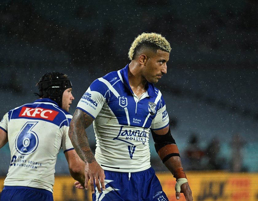 Viliame Kikau was at his rampaging best against the Roosters