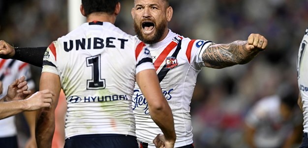 No.1 gun: Manu magnificent as Roosters roll Knights