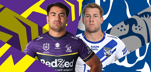 Storm v Bulldogs: No room for NAS; Turpin in, Knight out