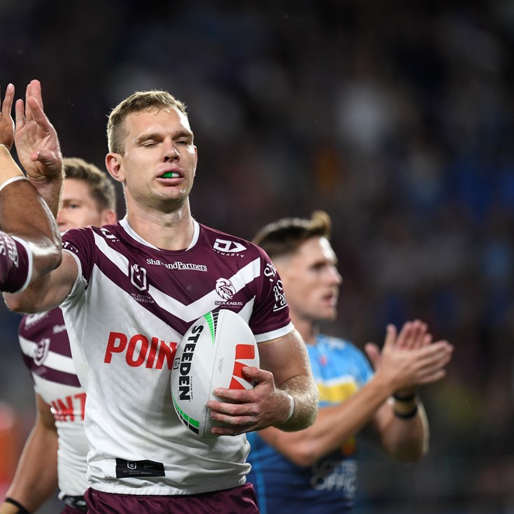 Sea Eagles hold off spirited Titans in see-sawing clash