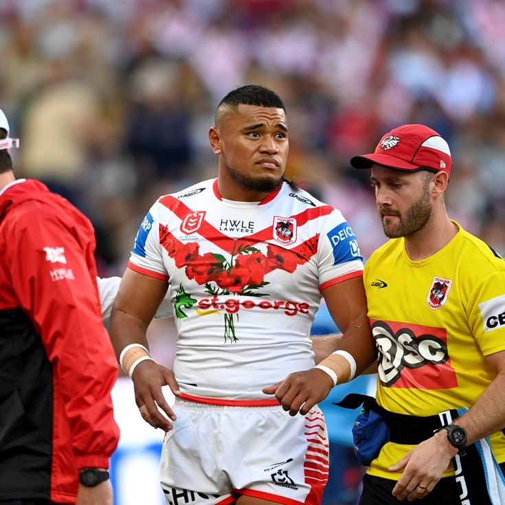 NRL Casualty Ward: Suli ruled out after opening tackle