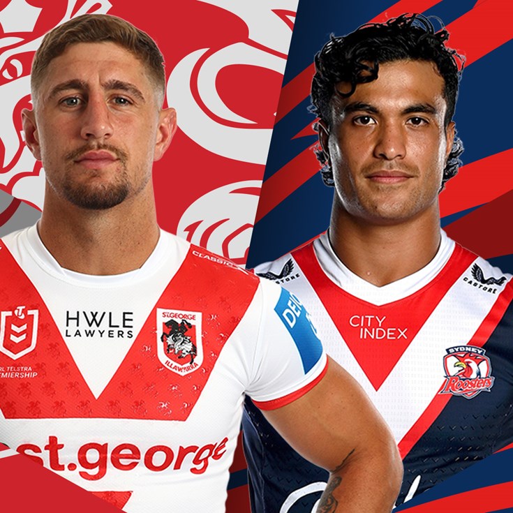 Dragons v Roosters: Lomax to wing; Tupou out