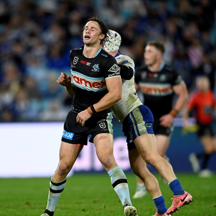 'He's our man': Sharks throw support behind Nicho after more heartache