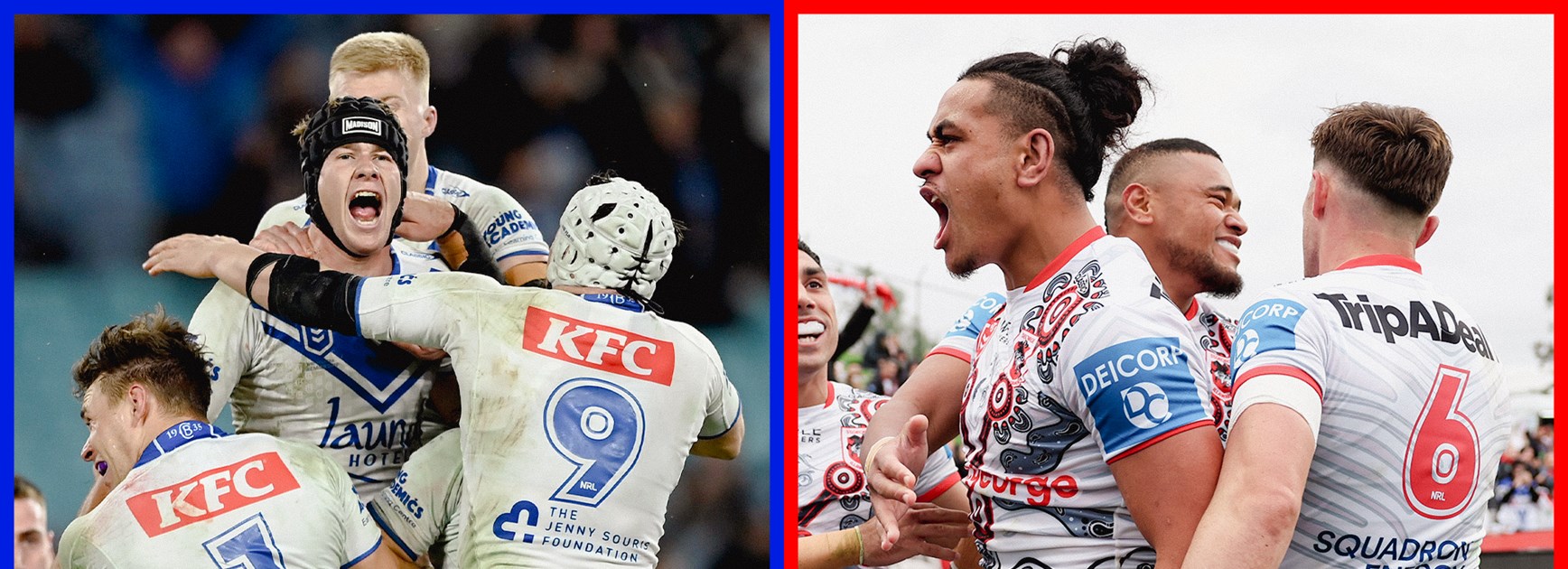 Sleeping giants awaken as Bulldogs and Dragons rise