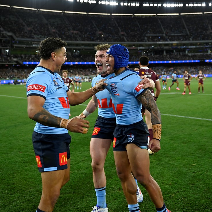 'They didn't want to run at us': How Latrell inspired NSW's left edge domination