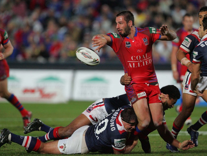 Adam Woolnough played 117 NRL games for the Knights from 2002 to 2007 and a further 38 for the Panthers and Storm. 