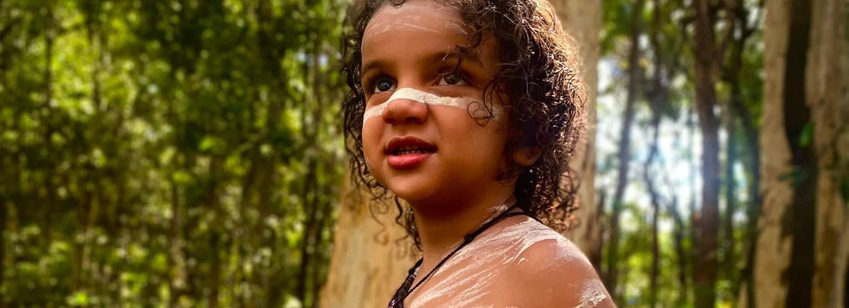 Keisha's winning photo Young warrior - two islands.