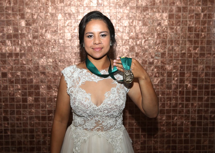 Jenni-Sue Hoepper won the inaugural Women's Dally M Medal in 2015.