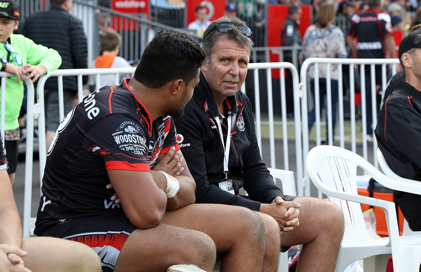 Highly respected medico John Mayhew was the Warriors' club doctor from 2006 to 2019.