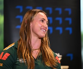 'Just the beginning': Golden girl vows to keep wowing fans at RLWC26