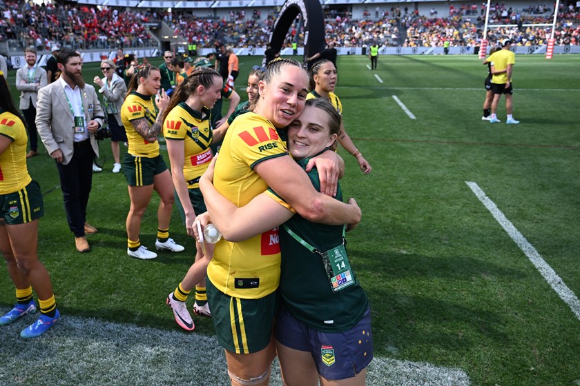 After being a member of the Jillaroos extended squad for last year's Pacific Championships, Jesse Southwell is set for her Test debut. 