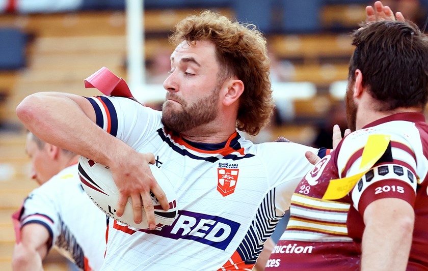 IRL 2022 Golden Boot winner Seb Bechara in action against Queensland