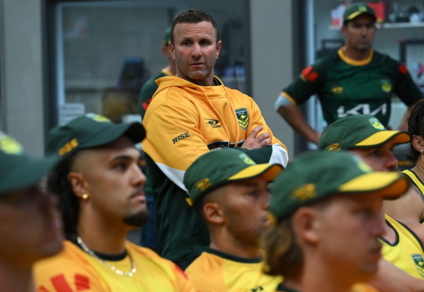 Kangaroos assistant coach Willie Peters.