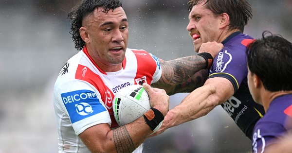 Dragons stun Storm; Cowboys v Raiders; Sharks v Bulldogs