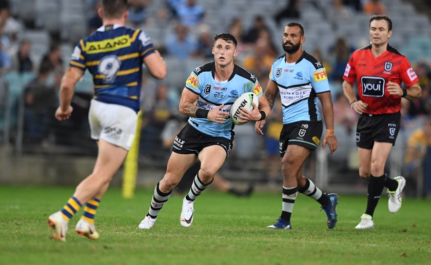 Bronson Xerri made his debut for the Sharks as a fresh-faced 18-year-old.