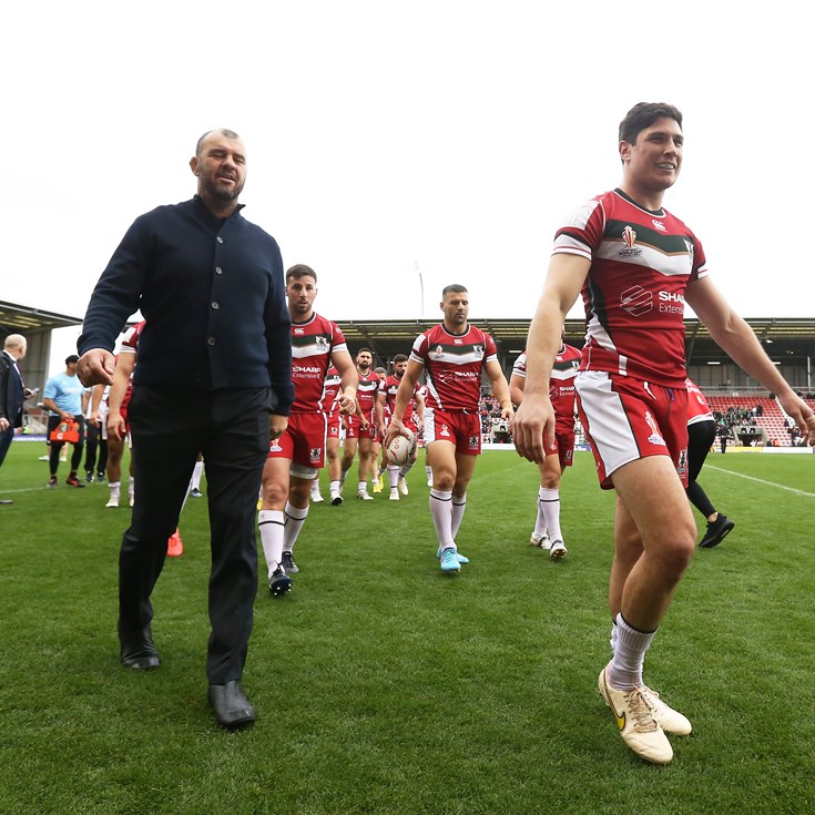 Cheika takes charge as Cedars step up World Cup preparations