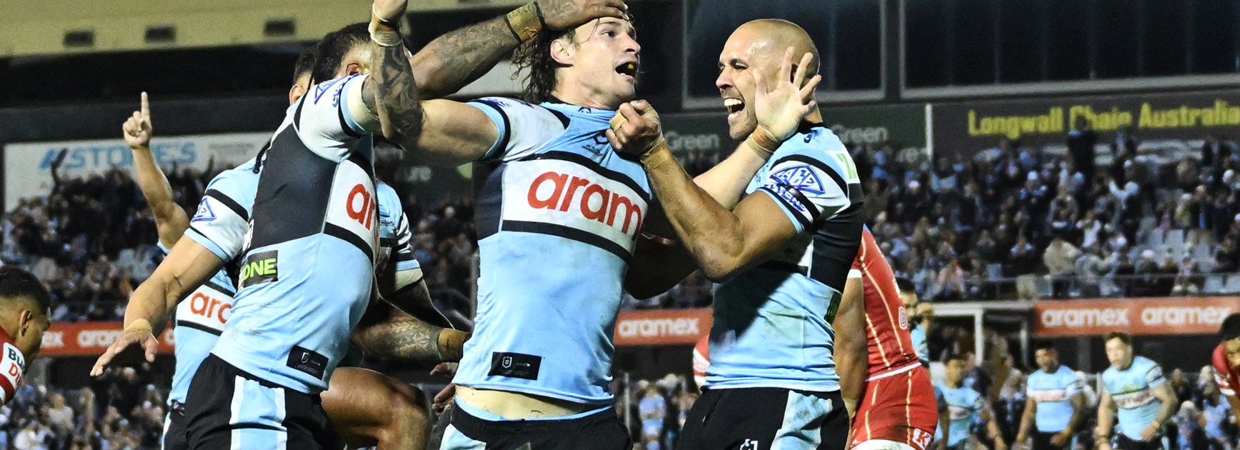 As it happened: Nicho at the double as Sharks sink Dolphins