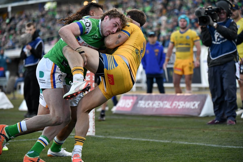 Jed Stuart was determined to honour the Raiders former players on Old Boys Day. 