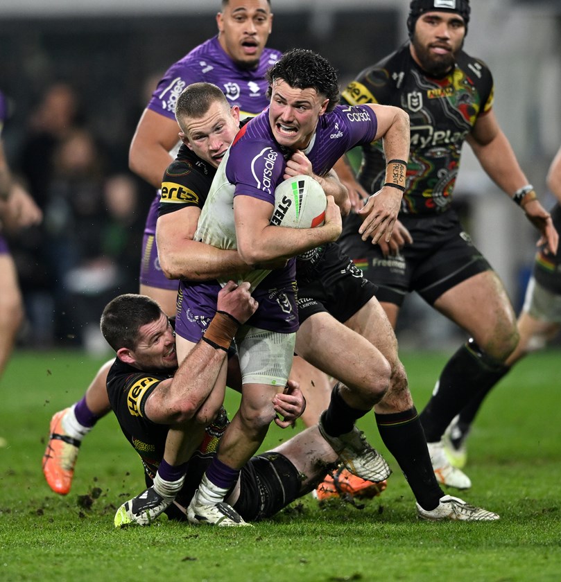 Jonah Pezet is aiming to help steer the Storm to a top two finals berth in the absence of injured superstar Jahrome Hughes.