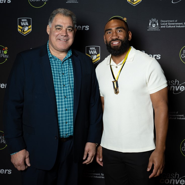 Former international Samisoni Langi wins NRLWA Ken Allen Medal