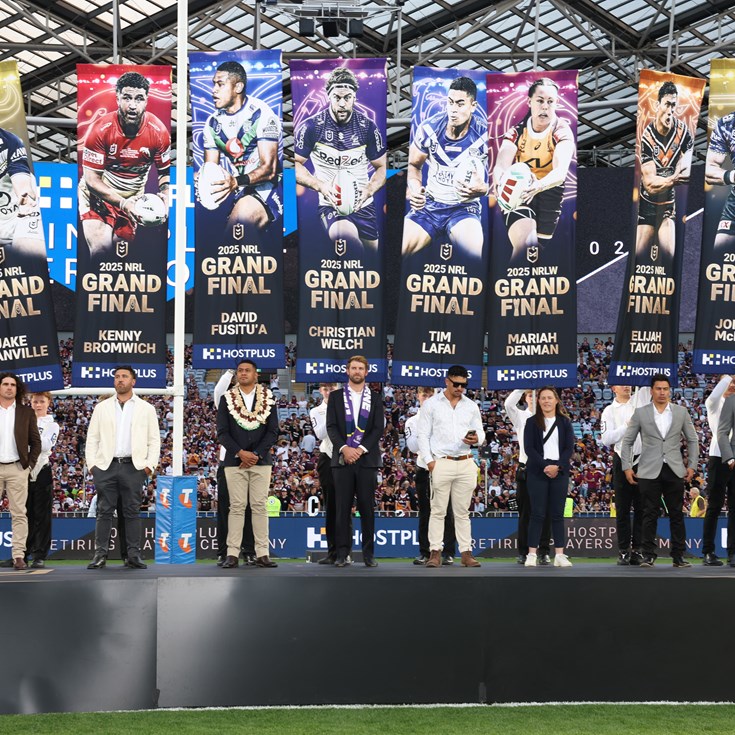NRL Honours Retiring Players