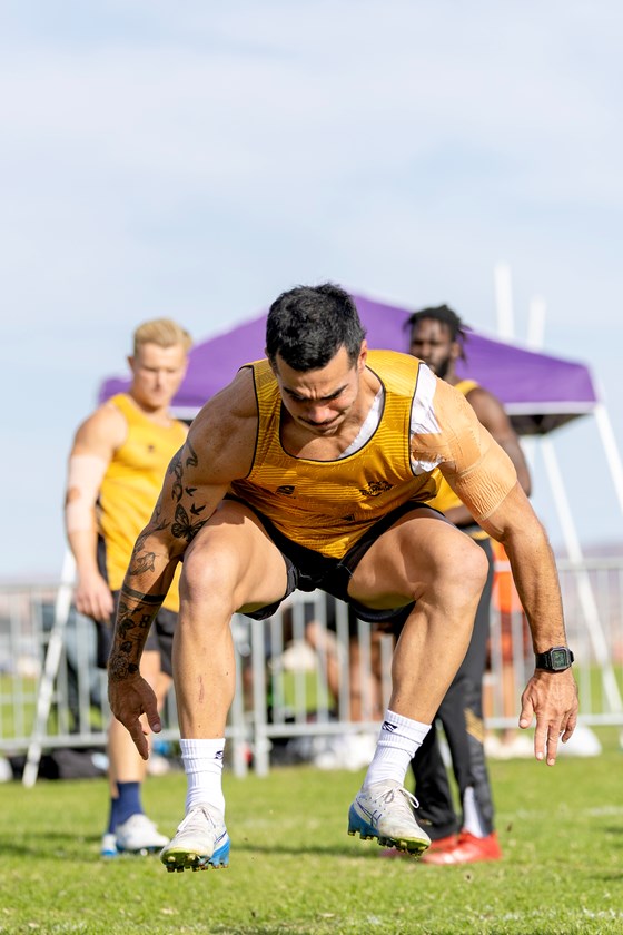 US sevens representative Adam Channel was one of the best performers in all areas of the NRL Talent Combine. 