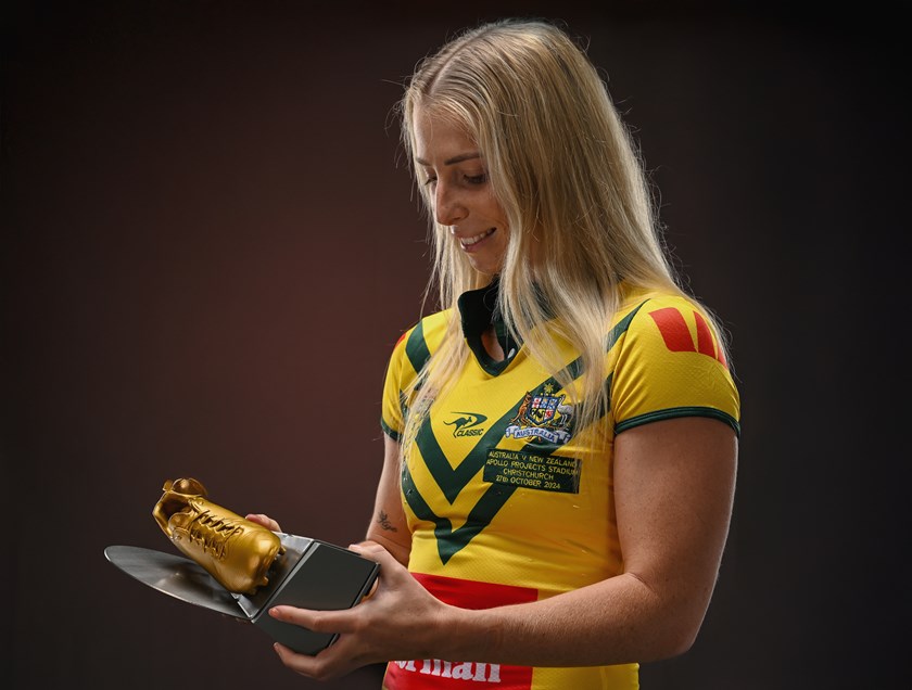 Tarryn Aiken is considered the world's best player after winning the 2024 IRL Golden Boot